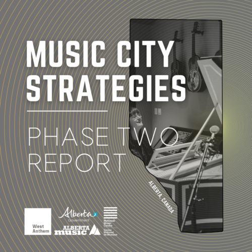 Music City Strategies – Phase Two Report cover