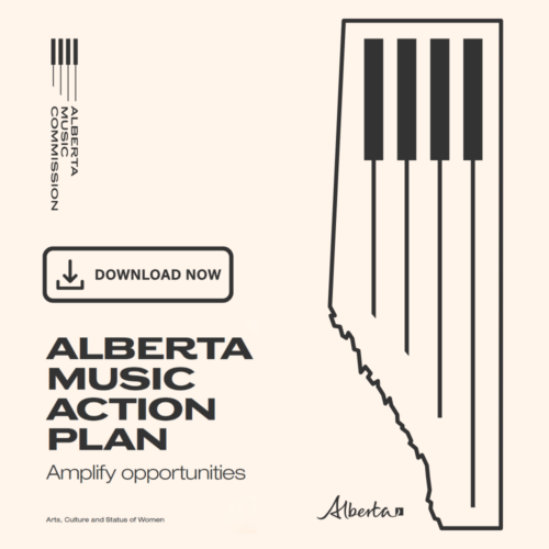 Alberta Music Action Plan report cover